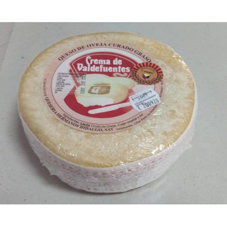 Torta de Crema de queso de oveja de Valdefuentes Hidalgo 1,1kg aprox